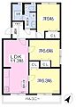 県公社北浦和住宅3号棟1階12.5万円