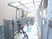 駐輪場です