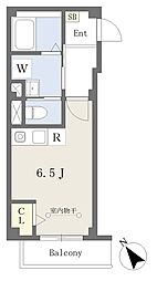 仮）ふじみ野市上福岡1丁目　新築ＰＪ 401 4階ワンルームの間取り