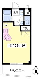 グッドライフ ワンルームの間取図画像