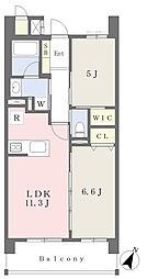 （仮称）宮城野区新田東一丁目 4階2LDKの間取り