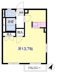 間取図画像 ワンルーム