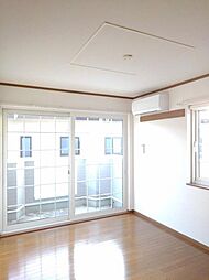 JR東北本線 東福島駅 徒歩15分の賃貸アパート 1階2DKのリビング/ダイニング