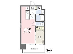 MAYFAIRHONMACHIPREMIUM 1LDKの間取図画像