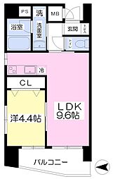 ブール・ド・ネイジュ 1LDKの間取図画像