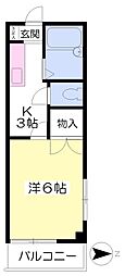 間取図画像 1K