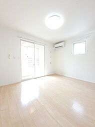 伊予鉄道環状線(JR松山駅経由) 萱町六丁目駅 徒歩4分の賃貸アパート 2階ワンルームのリビング/ダイニング