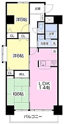 Monstera 3LDKの間取図画像