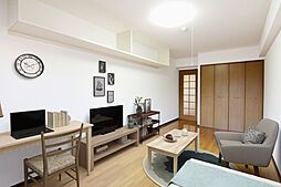 アービア永木 502 5階1Kのリビング/ダイニング