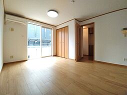 JR予讃線 松山駅 徒歩11分の賃貸アパート 1階ワンルームのリビング/ダイニング