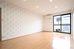 伊予鉄道郡中線 土居田駅 徒歩7分の賃貸アパート 1階2LDKのリビング/ダイニング