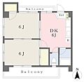 メロディーハイツ束本3階3.7万円