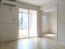 伊予鉄道郡中線 新川駅 徒歩8分の賃貸アパート 1階1LDKのリビング/ダイニング