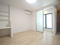 伊予鉄道郡中線 松前駅 徒歩10分の賃貸アパート 1階ワンルームのリビング/ダイニング