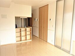 伊予鉄道横河原線 見奈良駅 徒歩4分の賃貸アパート 2階1LDKのリビング/ダイニング