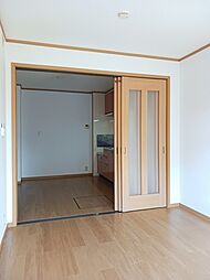 JR鹿児島本線 西熊本駅 徒歩18分の賃貸アパート 1階2DKのリビング/ダイニング