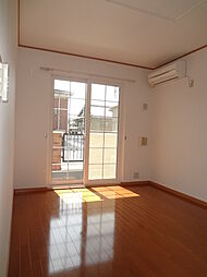 JR鹿児島本線 熊本駅 バス25分 大窪二丁目下車 徒歩5分の賃貸アパート 1階1LDKのリビング/ダイニング