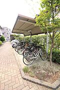 入居者専用駐輪場も有ります♪