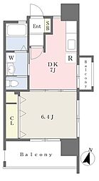 Felt1113 1DKの間取図画像