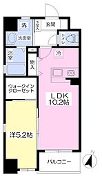 FORZA 1LDKの間取図画像