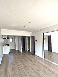 JR豊肥本線 水前寺駅 5.6kmの賃貸マンション 2階1LDKのリビング/ダイニング