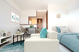 JR豊肥本線 原水駅 徒歩19分の賃貸マンション 5階ワンルームのリビング/ダイニング