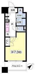 エル・セレーノ御崎本町 1Kの間取図画像