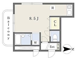 間取図画像 ワンルーム