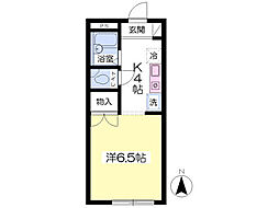メゾン・ドゥ・下井草 ワンルームの間取図画像