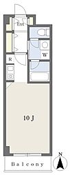 サニーパレス ワンルームの間取図画像
