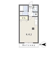 間取図画像 ワンルーム