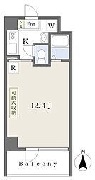 GLASSES 1Kの間取図画像