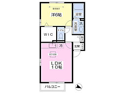 パティオ洋光台 1LDKの間取図画像