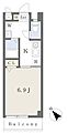 メゾンラピュタ4階4.8万円