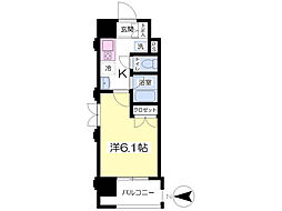 ラコルト・K 1Kの間取図画像
