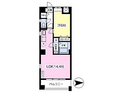 View・Flat 1LDKの間取図画像