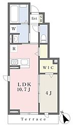 Ａｒｃ　Ｓｅａｓｏｎ　久我山 1階1LDKの間取り