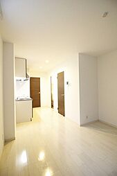 おおさか東線 衣摺加美北駅 徒歩3分の賃貸アパート 2階1LDKのリビング/ダイニング