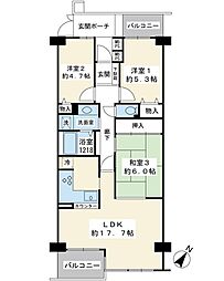 間取図画像 3LDK