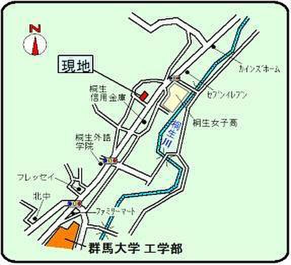 apartment 群馬県桐生市梅田町1丁目63
梅田町の賃貸情報を見る
物件地図