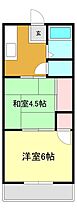 パナハイツ境野 105 ｜ 群馬県桐生市境野町6丁目476-3（賃貸アパート2K・1階・30.69㎡） その2