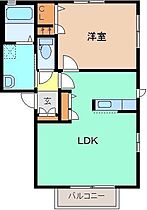 ヴァンソレイユ 201 ｜ 群馬県桐生市相生町1丁目30-2（賃貸アパート1LDK・2階・42.72㎡） その2