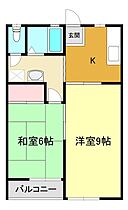 桜木ハイツ Ａ 101 ｜ 群馬県桐生市相生町1丁目247-5（賃貸アパート2K・1階・42.23㎡） その2