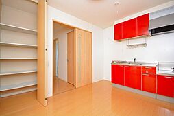 リーベン・ハオス　Ｂ 102 1階2DKのリビング/ダイニング