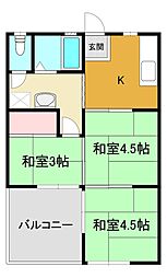 🉐敷金礼金0円！🉐桜木ハイツ Ａ