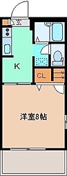 セフィラマーチ　Ｂ 1階1Kの間取り