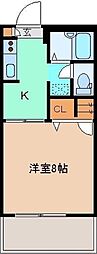 セフィラマーチ　Ｂ 1階1Kの間取り