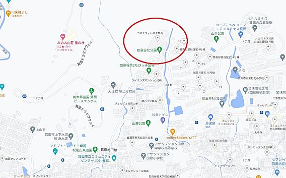 近隣のMAPで...