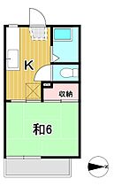 ハイツ清風 202 ｜ 茨城県日立市弁天町２丁目（賃貸アパート1K・2階・21.33㎡） その2