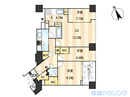 間取図画像 3LDK